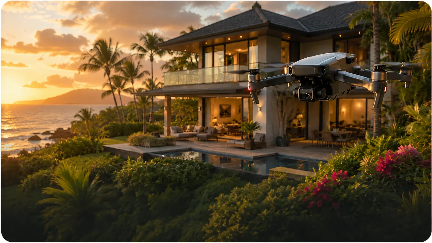 Drone and aerial media portfolio preview placeholder