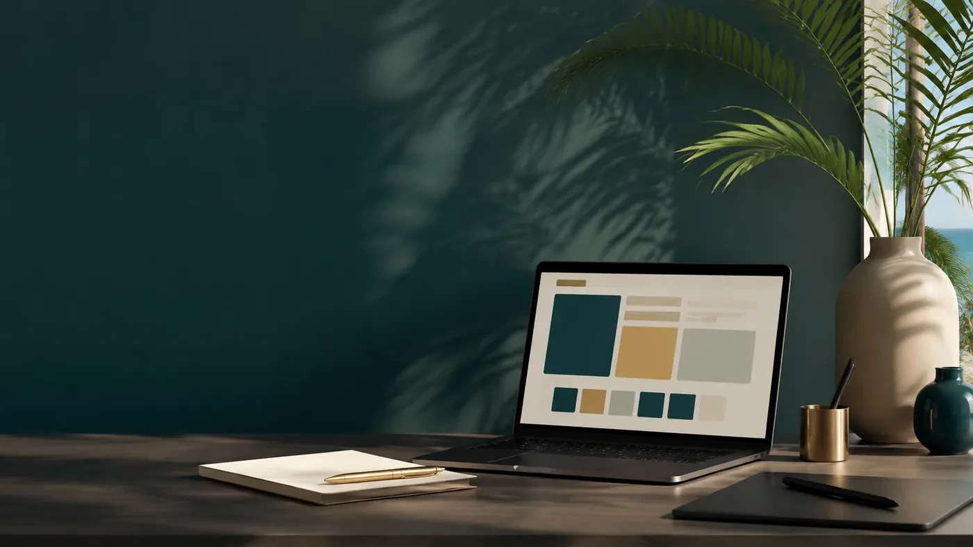 Website design portfolio preview placeholder